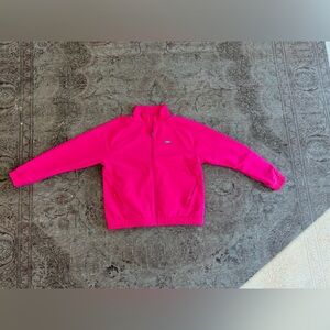 FIGS Sydney Hot Pink Zip-Up Scrub Jacket